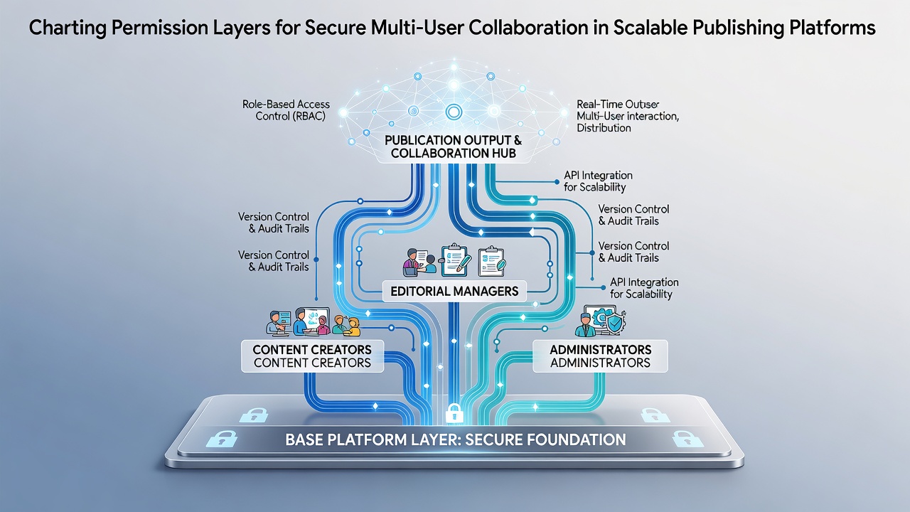 Charting Permission Layers for Secure Multi-User Collaboration in Scalable Publishing Platforms